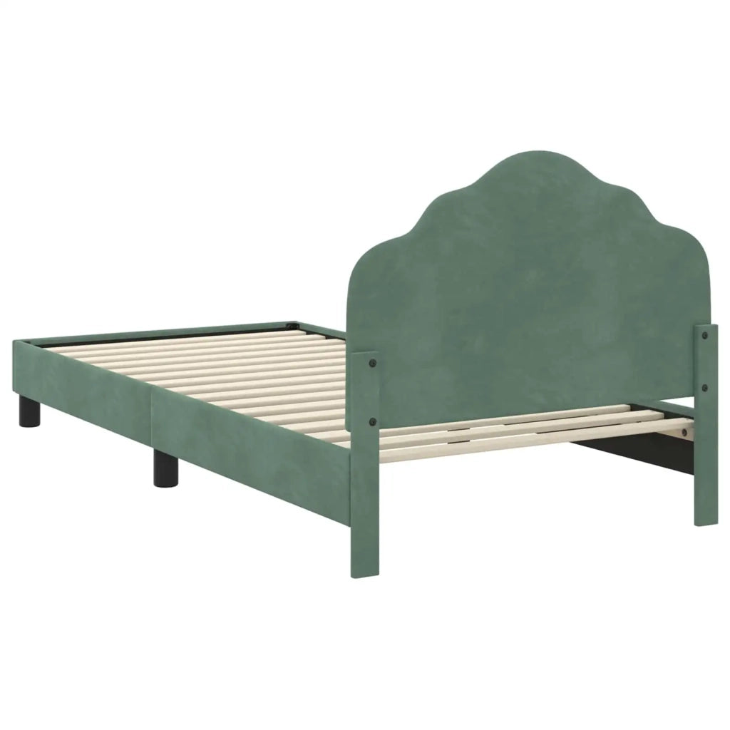 Struttura letto bambini con testata-Giroletto per bambini Verde Mare 90 x 200 cm 821208