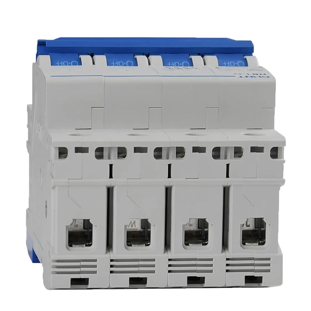 Interruttore magnetotermico 4p 6ka curva c chint serie nb1-63 da quadro din *** ampere 10 ampere, confezione 1