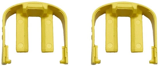 Adatto per Drukwasmachine K2-K7 Snelkoppeling Clip C a forma a 2 pezzi gialli