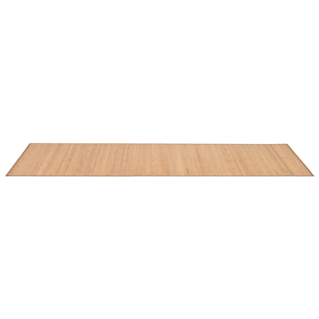 Tappeto in Bambù 80x200 cm Marrone 247205