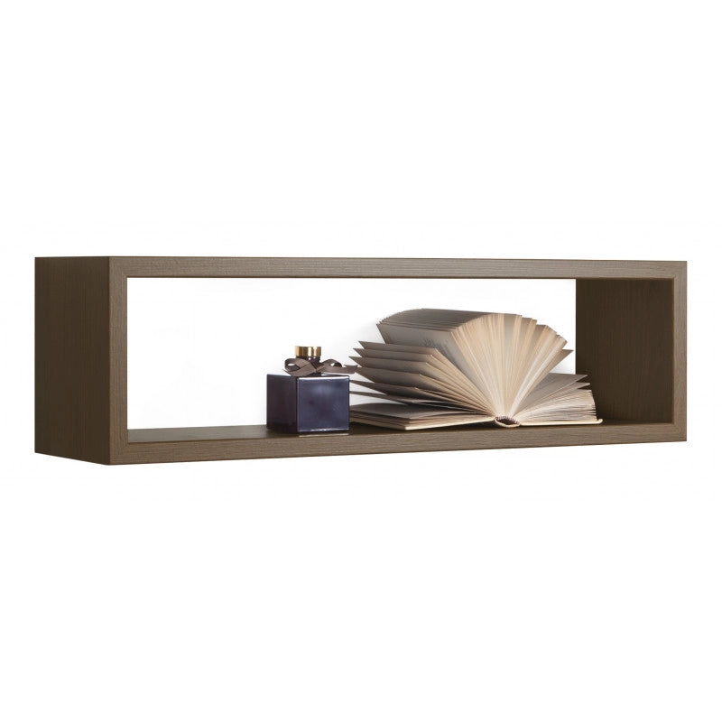 Mensola da Muro, Pensile Bagno, Mensola da Parete, Scaffale da Parete, Rovere Tabacco, 60x17 p15,5 cm - Regolo