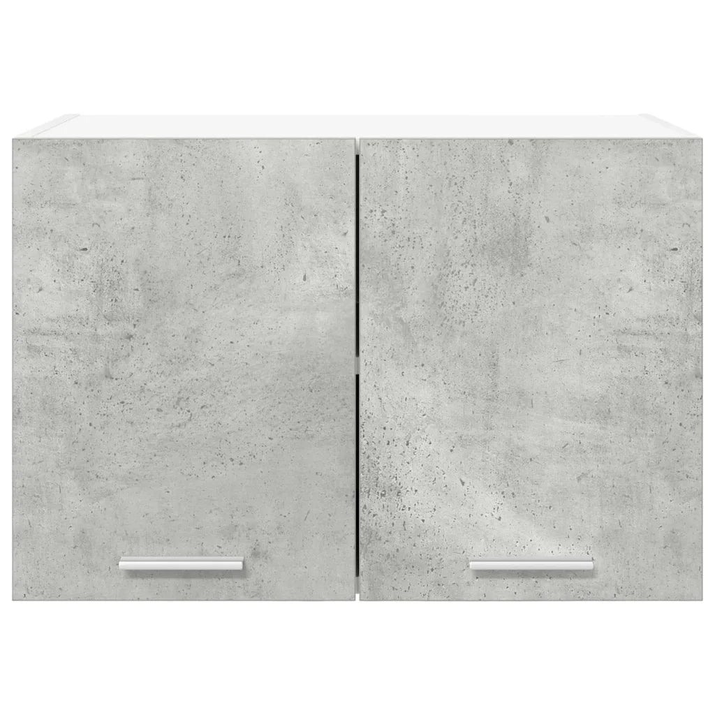 Armadio pensile Grigio Cemento e Bianco 60 x 31 x 40 cm 884168