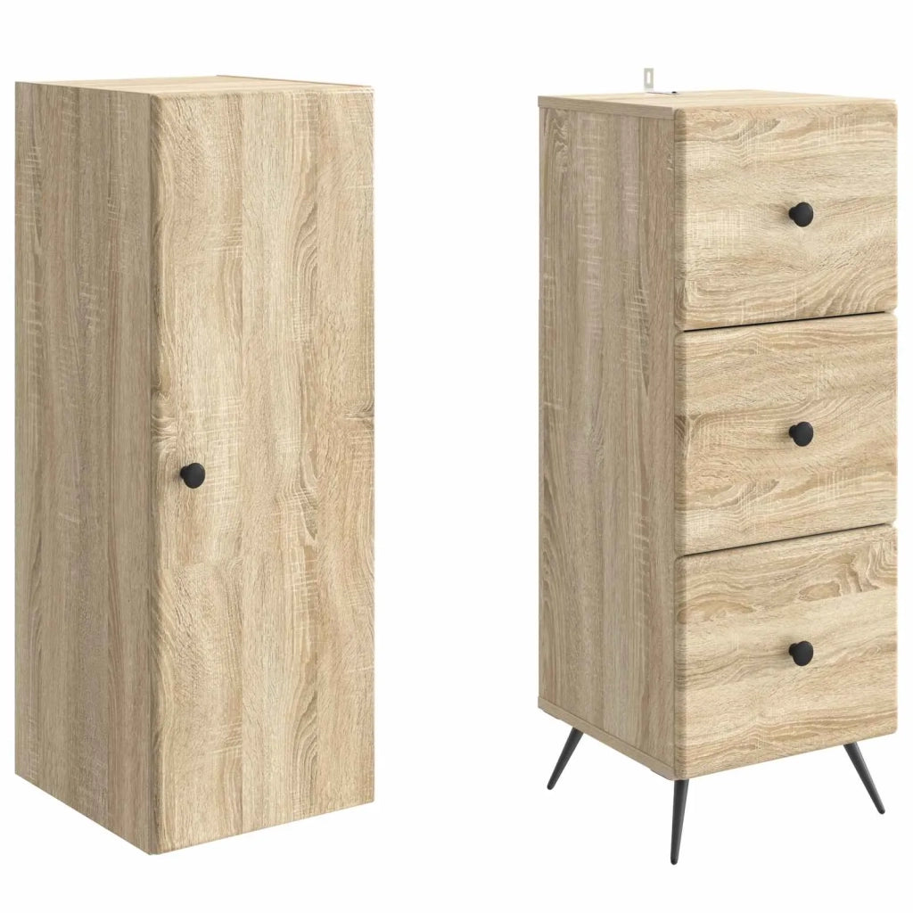 Set di armadi 2 pcs Rovere Sonoma 34,5 x 34,5 x 90 cm 3416891