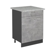 Vicco Base da cucina Calcestruzzo 60 cm PL Marmo