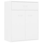 Buffet credenza cassettiera armadio mobile contenitore organizer per cucina soggiorno salotto 60 x 30 x 75 cm legno ingegnerizzato bianco 02_0030336