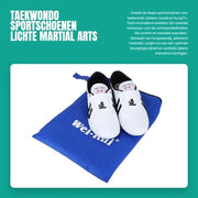 Scarpe Taekwondo Leggere - Scarpe per Arti Marziali - Materiale Respirante - Zampa in Gomma - Progettazione Innovativa