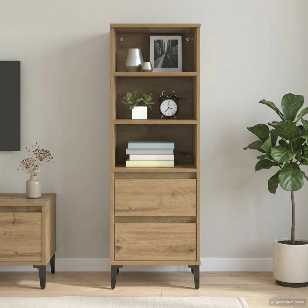 Credenza Rovere Artigianale 40 x 36 x 110 cm 8009874