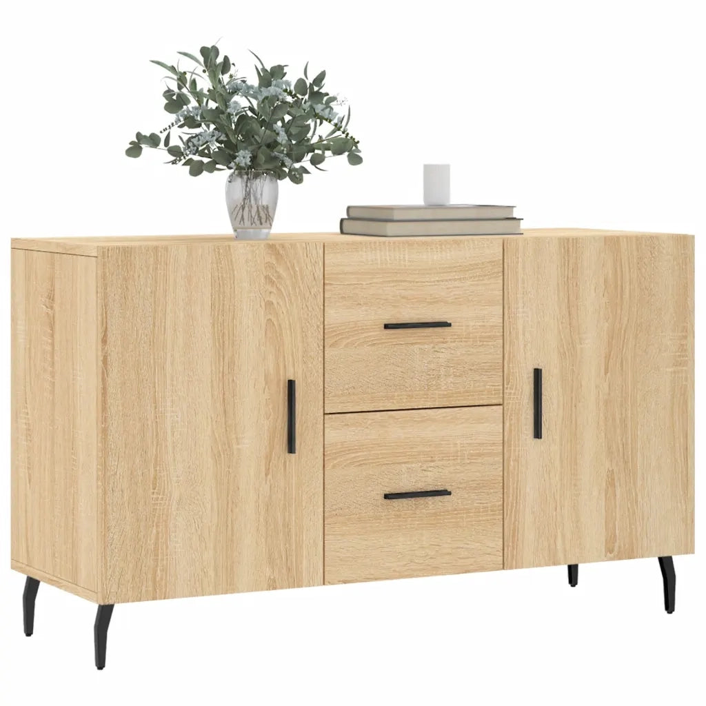 Credenza Rovere Sonoma 100x36x60 cm in Legno Multistratocod mxl 80581