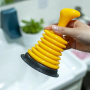 4 pezzi di chiave di flessibile per dischiogliere piccola chiave per dischiudere flessibile da 18 cm per cucina, bagno, toilette, fognatura, tubo, tubo, attrezzatura per dischiudere e svuotare, giallo
