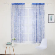 Gordino da Parete 100cm*200cm per Festa di Compleanno o Matrimonio - Tendina con Luce Codificata - Decorazione per la Camera da Pranzo o Sala da Pranzo - Tendina da Parete - Tendina a Corda - Tendina di Separazione - Tendina di Schermo - Tendina con Asta