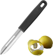 Schilatore multifunzionale per patate e frutta - 60 mm - Acciaio inossidabile - Nero - Manuale