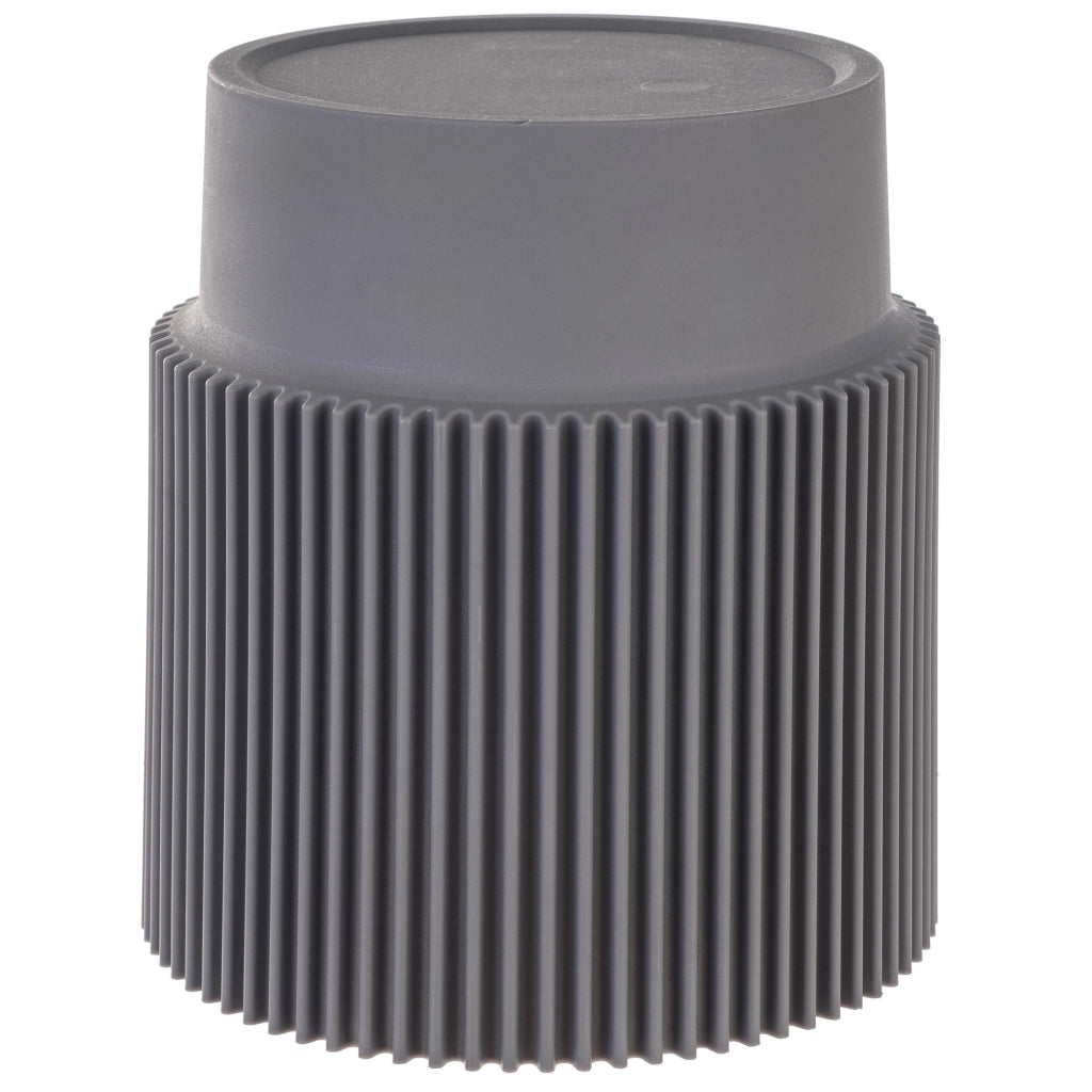 Vaso da fiori KADAX 15 cm, copertura per piante, vaso da fiori in plastica grigia