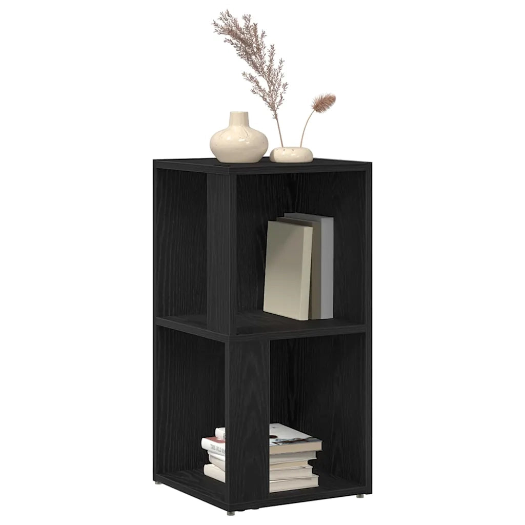Mensole angolari Rovere Nero 33 x 33 x 67 cm Legno multistrato 862690