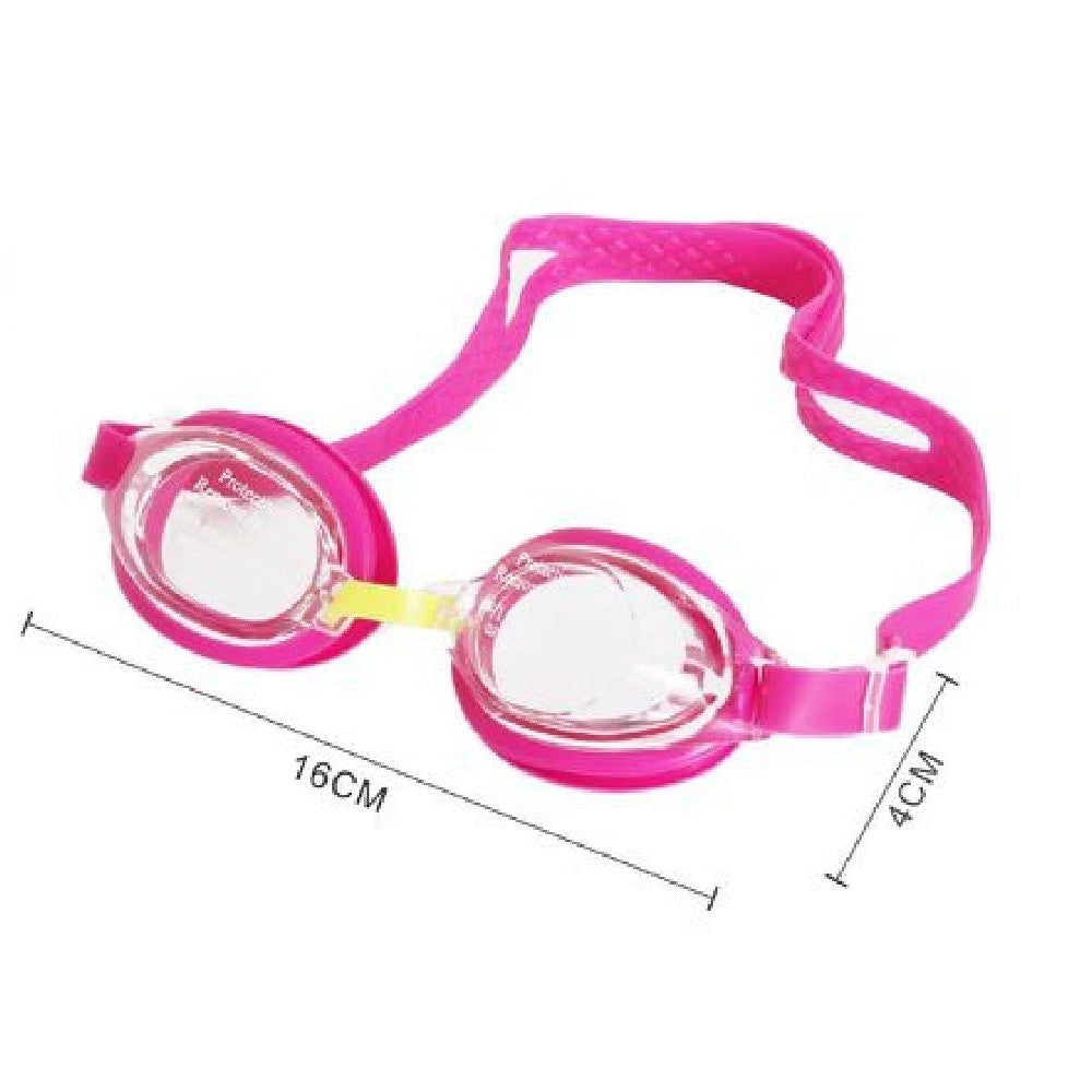 Trade Shop - Occhiali Occhialini Da Nuoto Piscina Mare Estate Sport 16x4cm Vari Colori 605427 -
