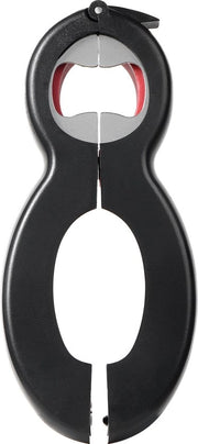 Apripronto Multifunzionale | 6-in-1 Assistente Cucina | Apriporta per Anziani | Apri Bottiglie | Apri Birra | Apri Piatto | Apri Tasche | Rimuovi Sigillanti di Sicurezza | Svincola Bottiglie | Apri Tutto