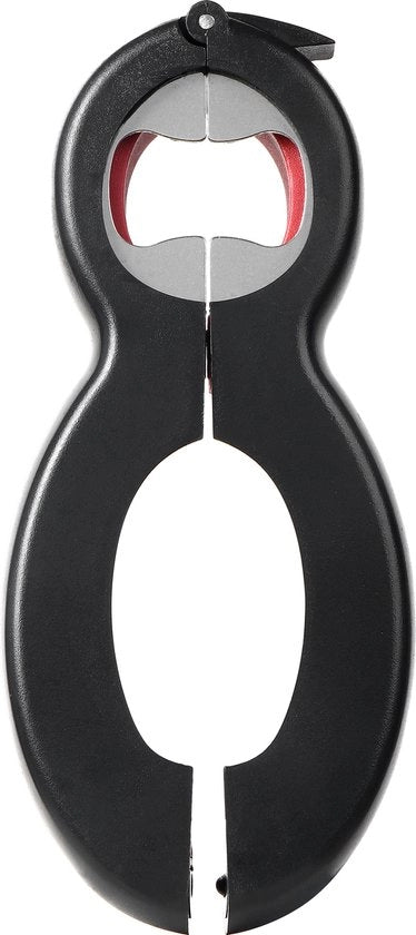 Apripronto Multifunzionale | 6-in-1 Assistente Cucina | Apriporta per Anziani | Apri Bottiglie | Apri Birra | Apri Piatto | Apri Tasche | Rimuovi Sigillanti di Sicurezza | Svincola Bottiglie | Apri Tutto
