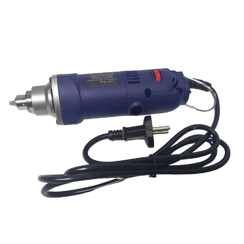 Trade Shop - Mini Trapano Multifunzione Avvitatore Elettrico 350watt Rdg350 Lavori Precisione -