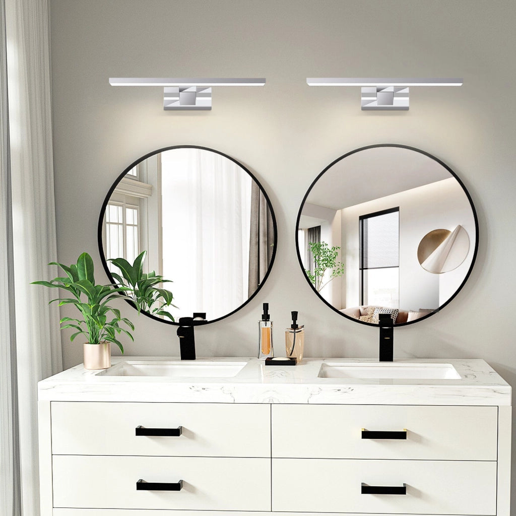 ZMH Lampada da specchio a LED per bagno 30cm