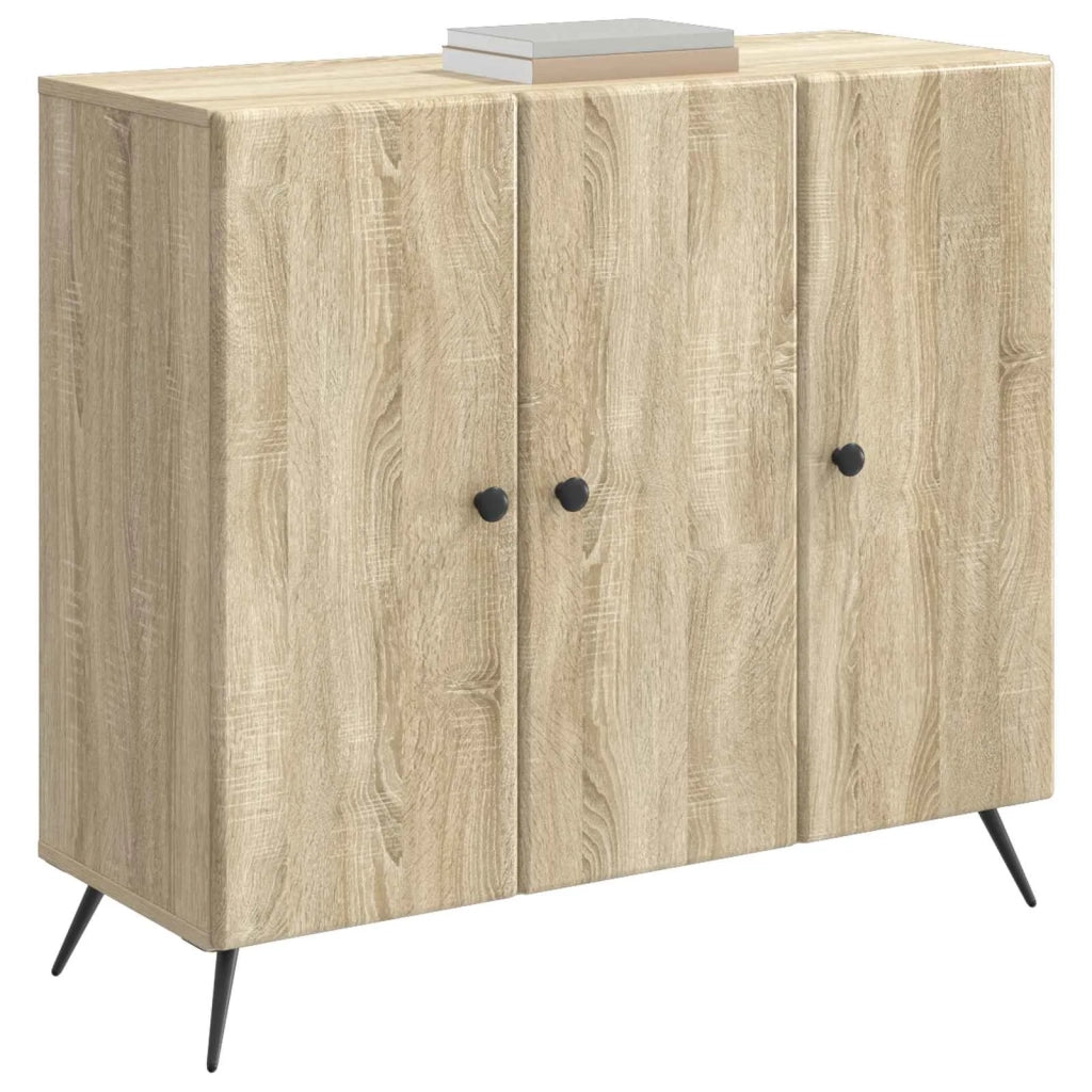 Credenza Rovere Sonoma 89 x 34,5 x 80 cm Legno ingegnerizzato