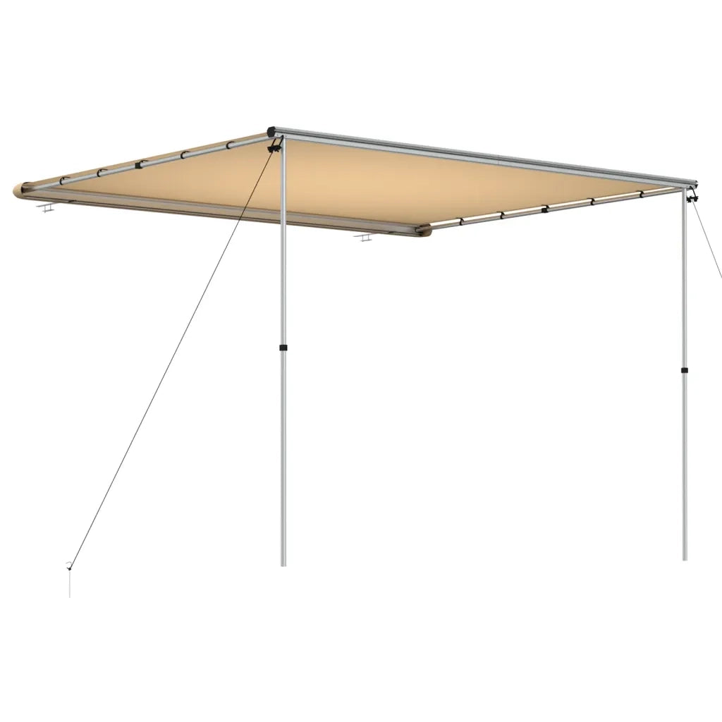 vidaXL Tendalino per Camper e Roulotte 3x2,5x2,15 m Beige