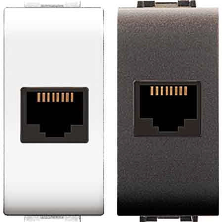 PRESA TELEFONICA 'MYLIFE' RJ11 Plug 6/4 - Bianco - EC ELETTROCANALI