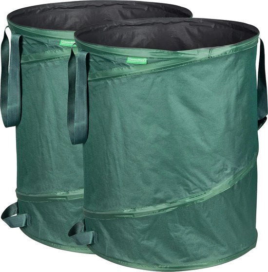 Zak da giardino 160L - tela Oxford 600D polyester, set di 2