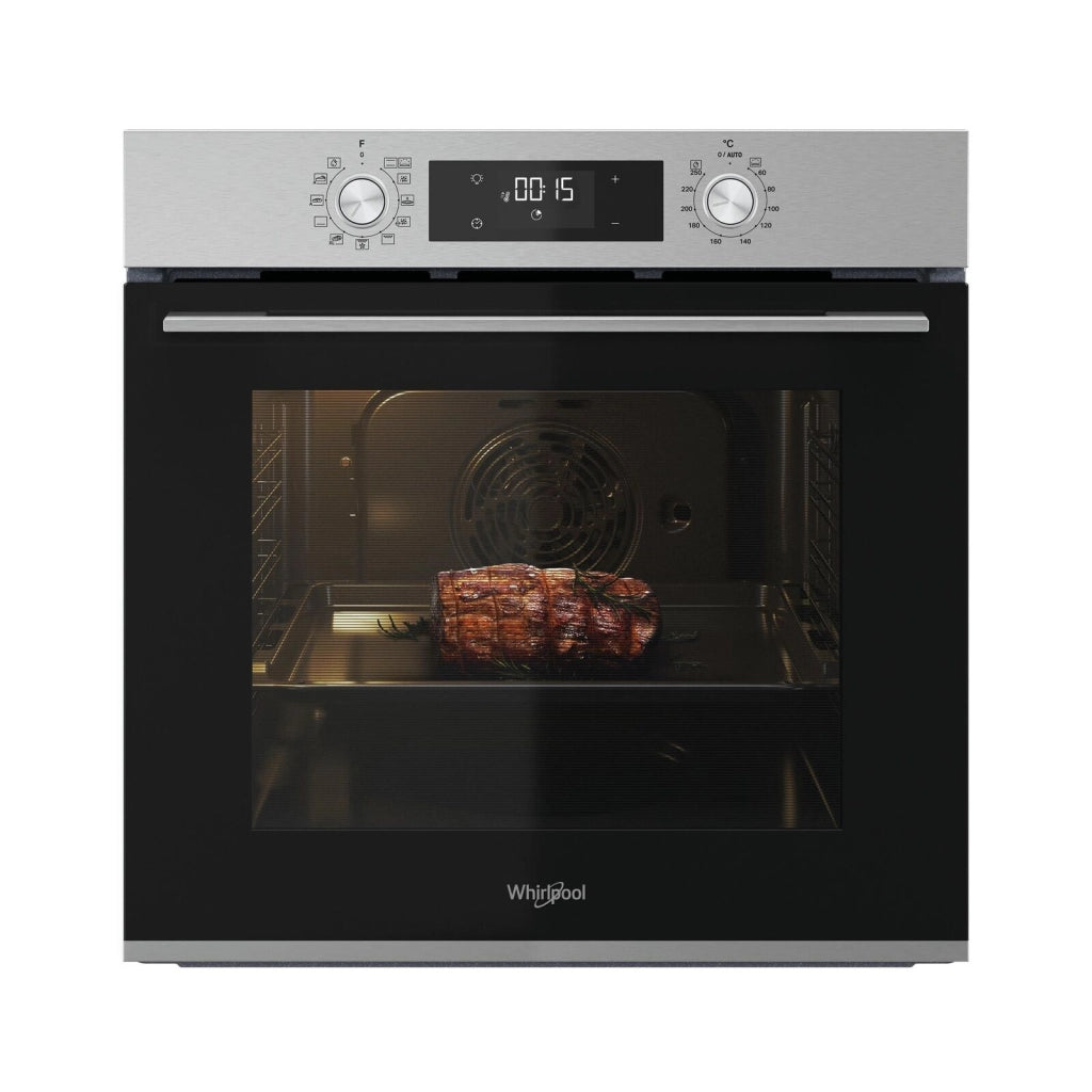 Whirlpool OMK58HU0X 71 L A+ Nero, Acciaio inox