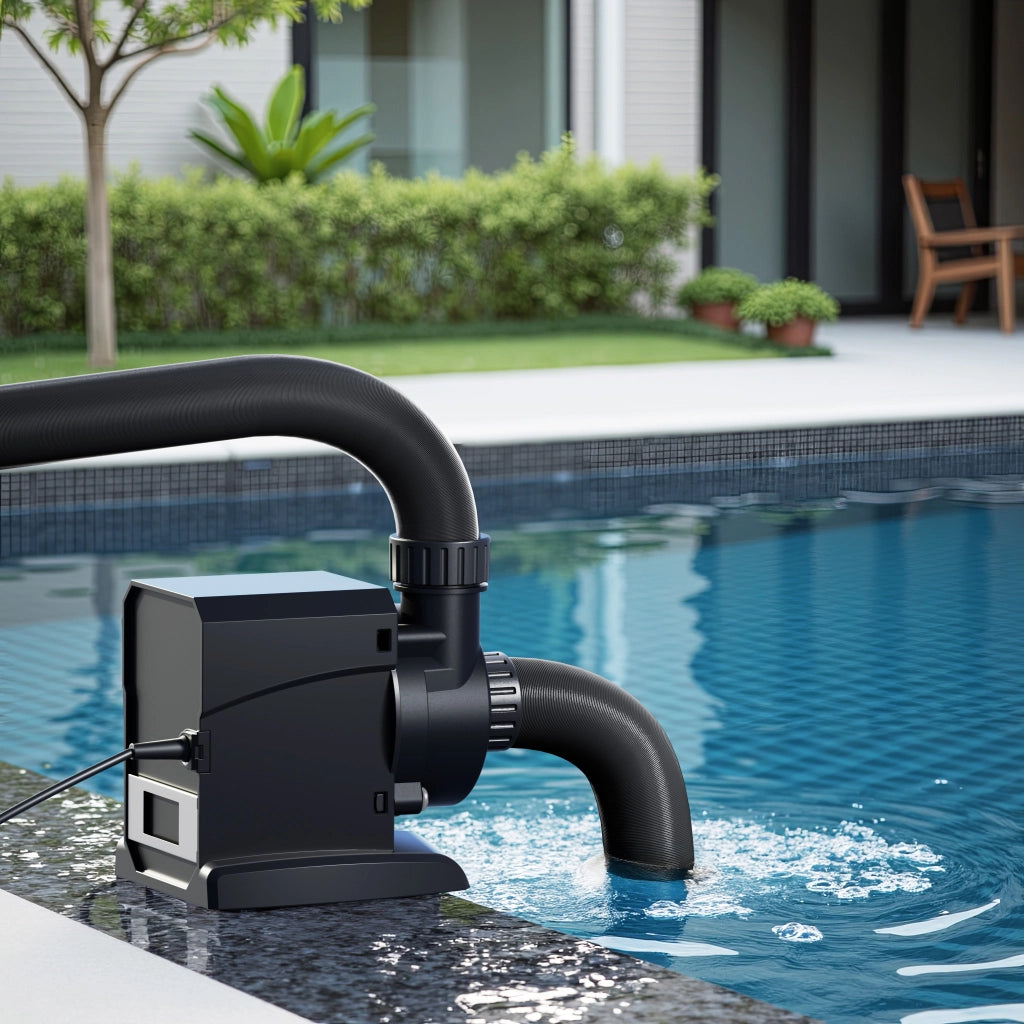 CPP-5000 Pompa piscina per ricircolo e filtraggio 5000l/h 30W, Pompa di circolazione
