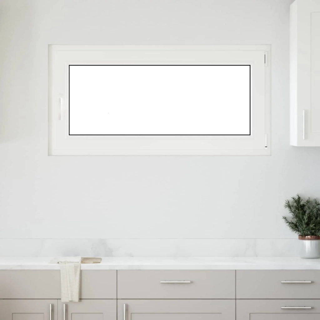Finestra per Soffitta RISOR 120 x 60 cm PVC e Vetro Bianco CFW3912543