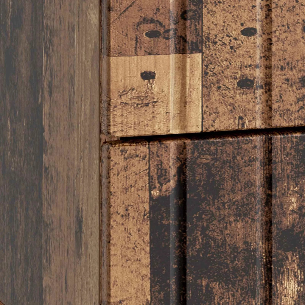 Armadio da Notte con cassetto Legno antico 43 x 34,5 x 49,5 cm 894311
