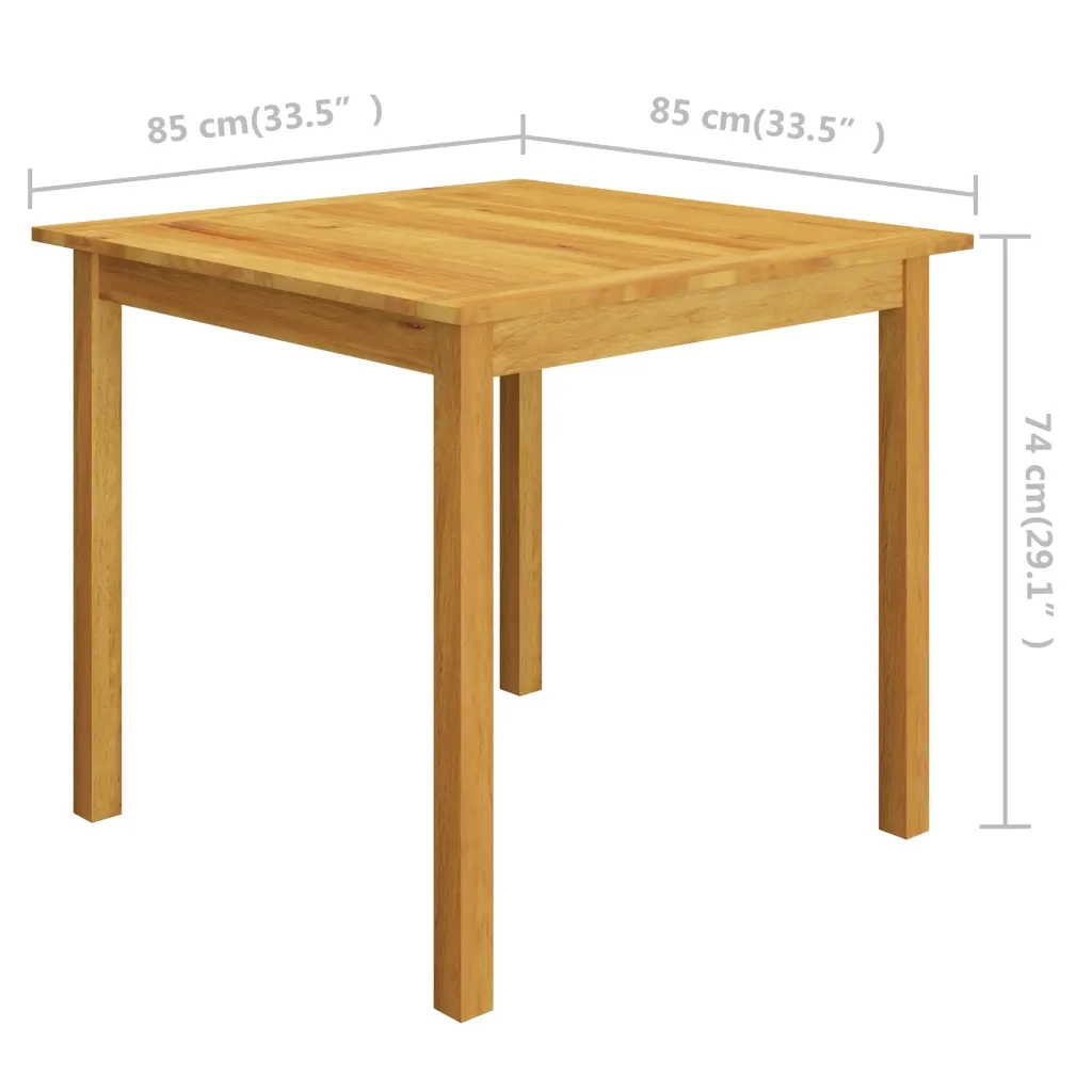Set Mobili da Pranzo per Giardino 5 pz Grigio cod mxl 44623