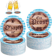 Decorazione Oktoberfest per Banchetti Cartone 48 Onderzetters Decorazione Bavarese Set di Festa Decorazione da Tavola