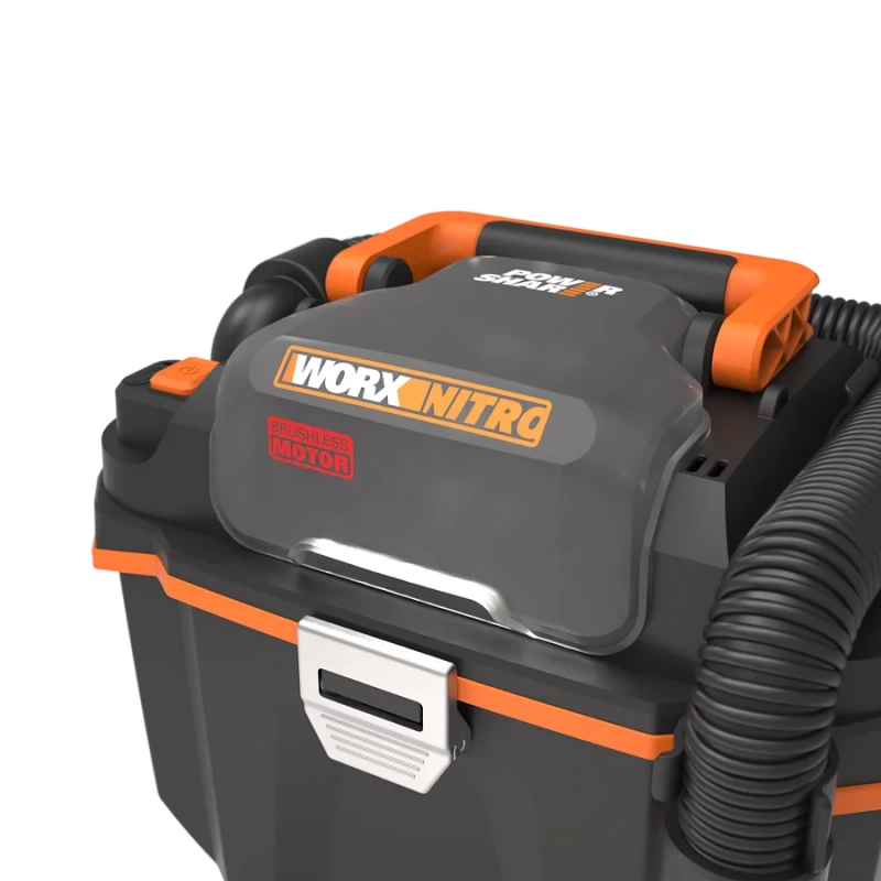 Aspiratore Solidi e Liquidi 20V WX031 Brushless con Funzione Soffiatura 8L per Officina e Auto - Worx