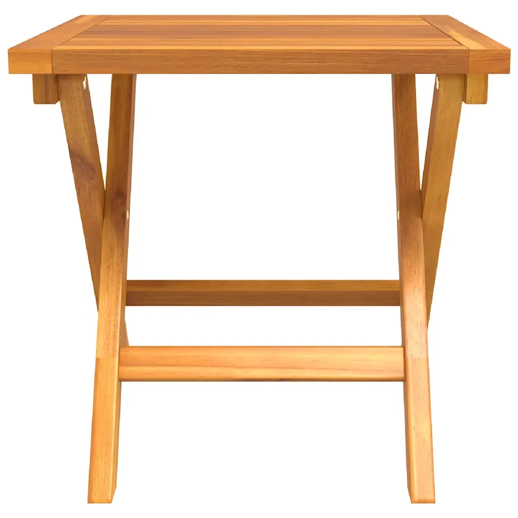 Lettino prendisole 3 pcs Marrone Legno di Acacia Massello 4107094