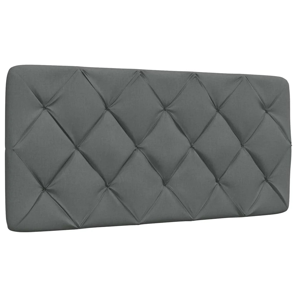 Giroletto senza Materasso Grigio Scuro 100x200 cm Tessuto 3310581
