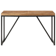 Tavolo da Pranzo | Tavolo da cucina 120x60x76 cm Legno Massello di Acacia e Mango