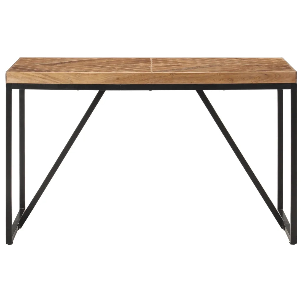 Tavolo da Pranzo | Tavolo da cucina 120x60x76 cm Legno Massello di Acacia e Mango