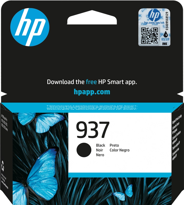 HP Cartuccia di inchiostro nero originale 937