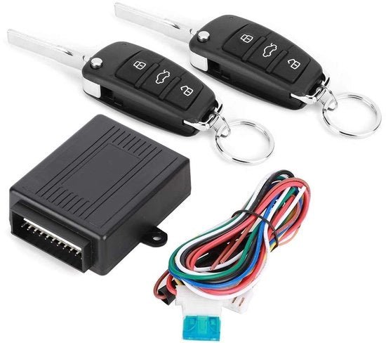 Sistema di chiusura automatica a distanza - Chiusura/ apertura universale - Funzione di allarme sonoro e luminoso - Accessorio pratico per la sicurezza del veicolo - Codice prodotto: Autoslot - Modello: 

Nota: Specifiche tecniche non fornite