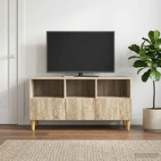 Mobile TV 102 x 34,5 x 50 cm Rovere Sonoma Legno ingegnerizzato 895137