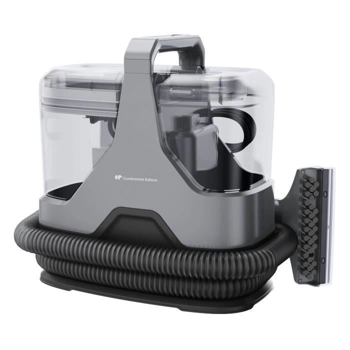 Pulitore Smacchiatore - CONTINENTAL EDISON - Divani - Tappeti - Imbottiti - 600 W - Serbatoio 1,3 L - Tubo 1,6 M