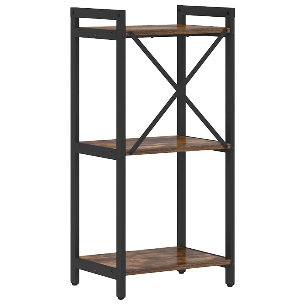 Libreria Rovere fumé 40 x 30 x 85 cm Legno multistrato 868367