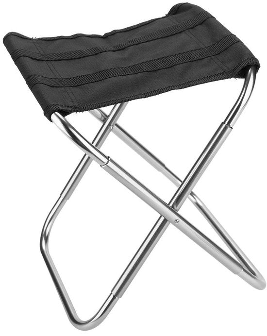 Sedia da Campeggio Portatile - Opaca - Leggera - Lega di Alluminio - Tela di Oxford - 22,5 x 24,5 x 28 cm - Sedia Ripiegabile