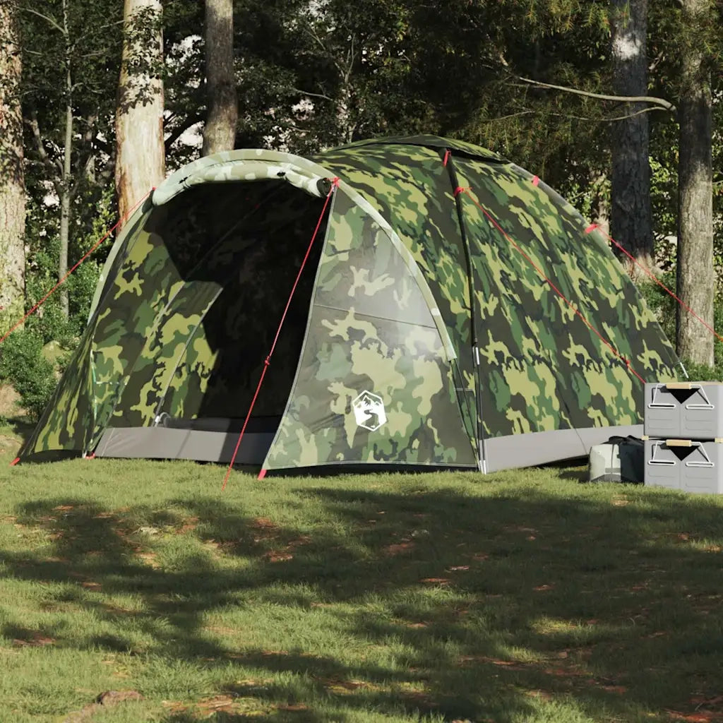 Tenda da Pesca per 2 Persone-Tenda da campeggio Mimetica Impermeabile 340577