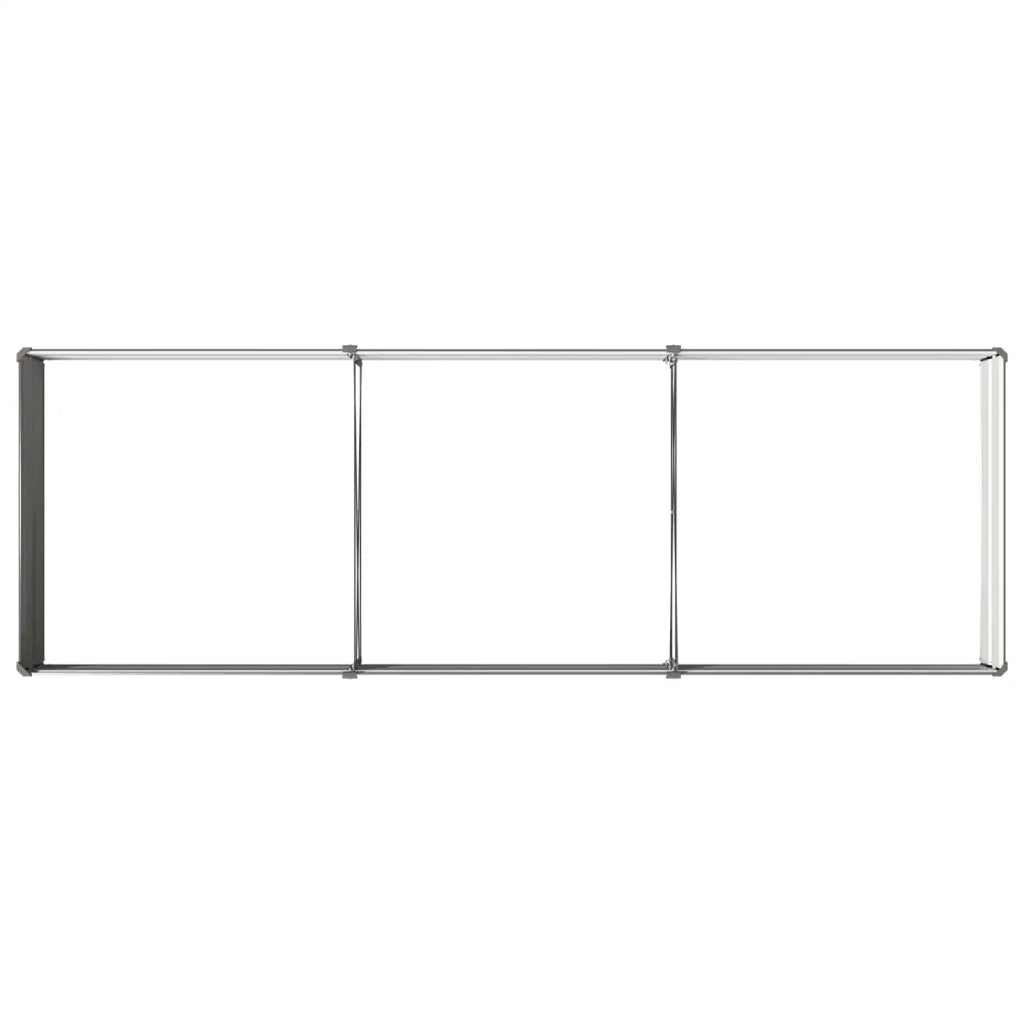 Letto rialzato da giardino Antracite 240 x 80 x 24 cm 8006488