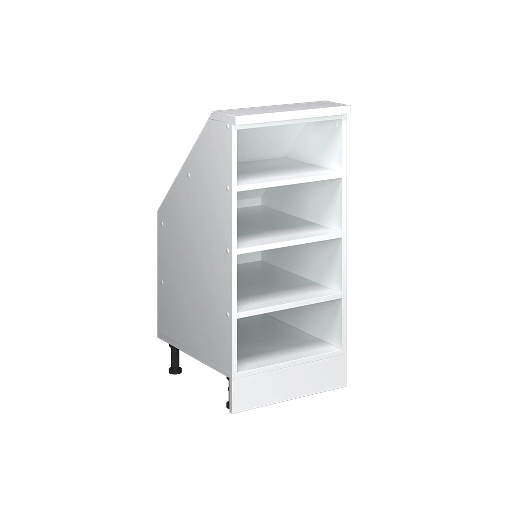 Mobile cucina sottotetto R-Line Bianco 40 cm con 4 scomparti Vicco
