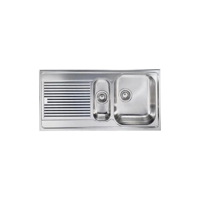 CM Zenith plus 100 x 50 2V Lavello ad incasso Rettangolare Acciaio inossidabile