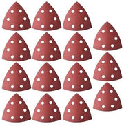 Set di abrasivi a forma di cubo - 6 fori - 15 pezzi - Ossidiana di alluminio - 90 x 90 x 90 mm