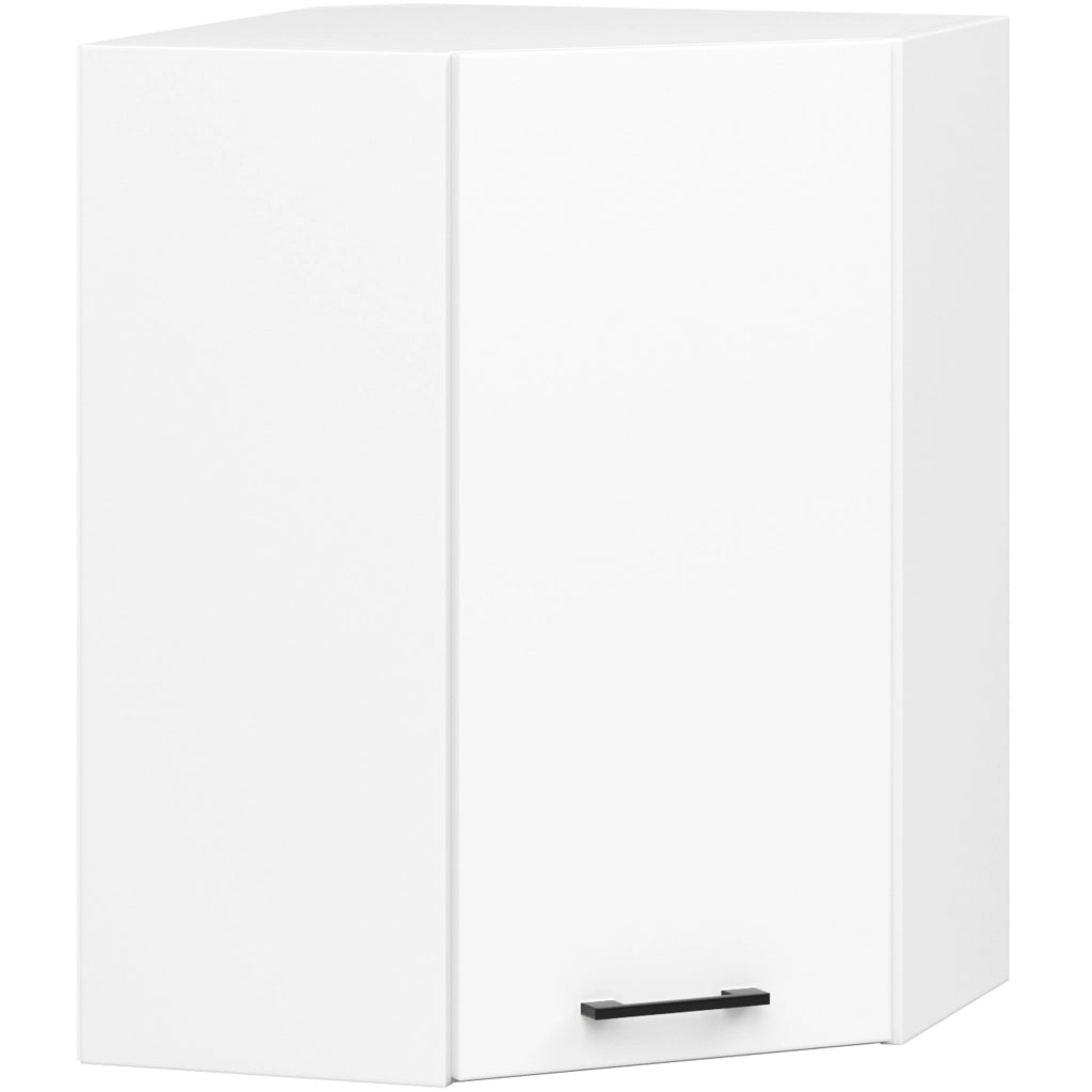 Set da cucina con vetrina AKORD OLIWIA 3,0 m H720 Bianco 300 cm 11 ante 1 cassetto frontale Bianco 300×46×203 cm