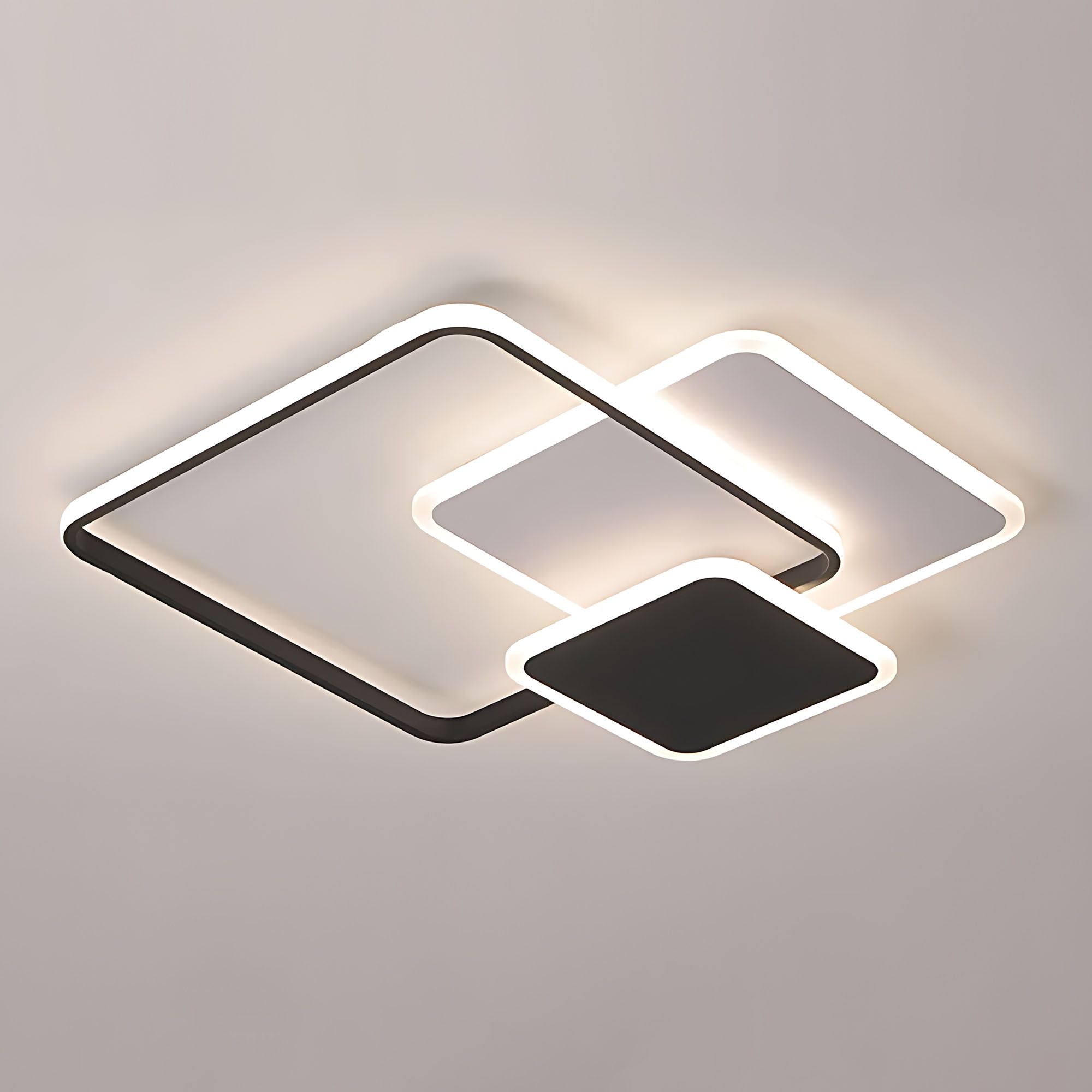 Lampada Da Soffitto Lhj079-c Black/white Led